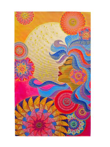 BREAKAWAY 105 x 65 cm, Serie: Mandala Faces